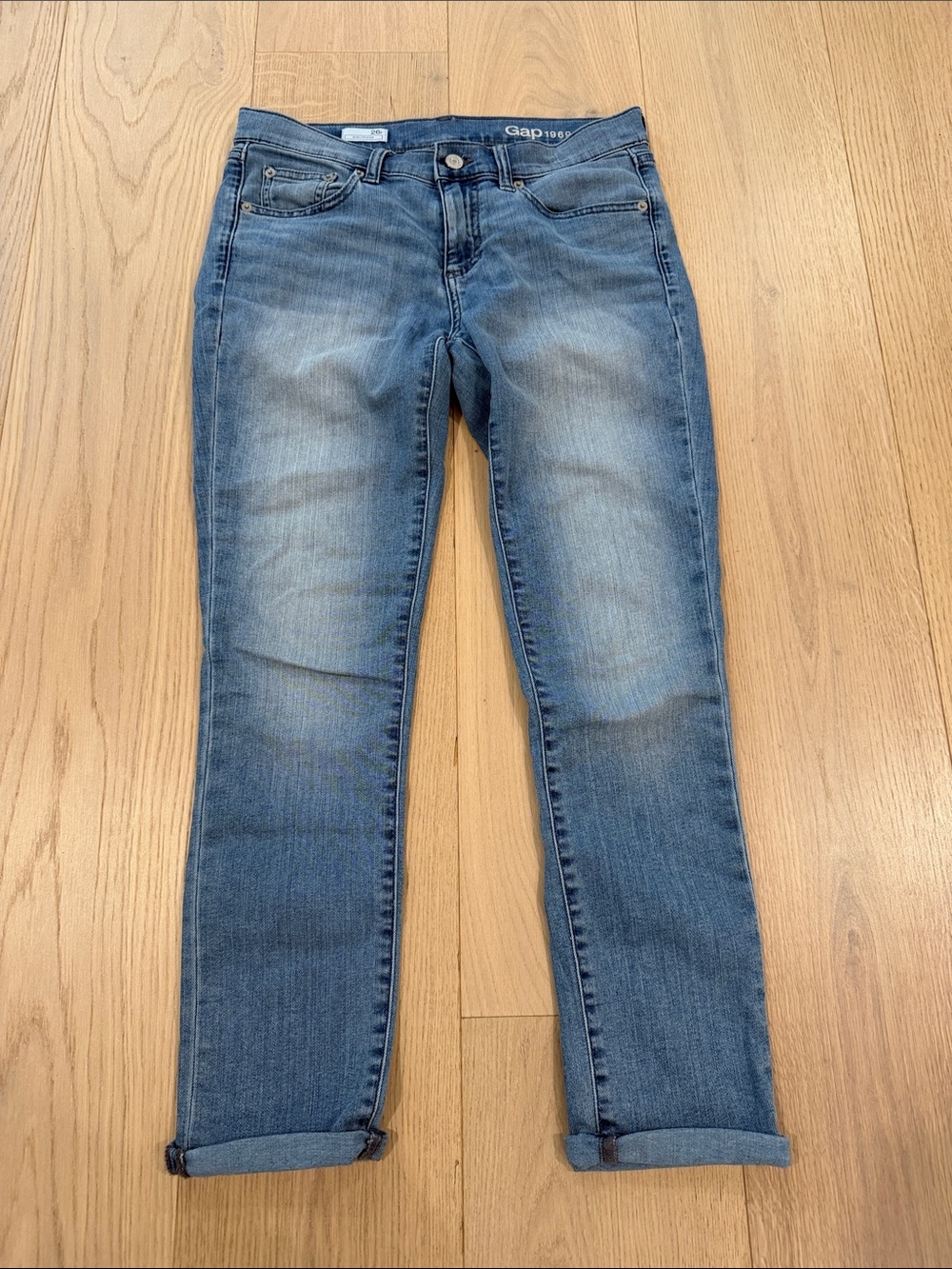 GAP Girlfriend Women's Jeans - Light Blue (26R)